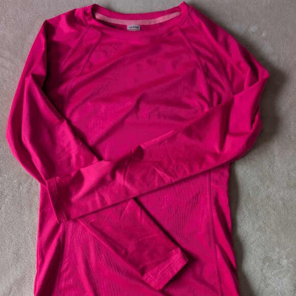 3/$30 bold pink thermal long sleeve performance top - Picture 1 of 7